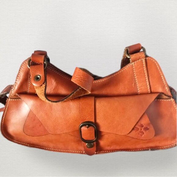 Patricia Nash Handbags - PATRICIA NASH ZURIGO Saddle Western Hobo Shoulder Satchel Bag Italian Leather